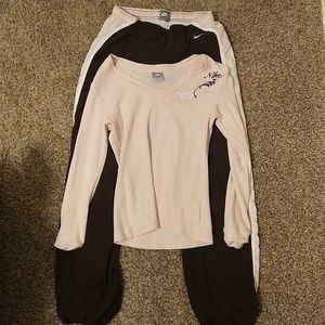 Nike Womens 2 Piece Sweatsuit
